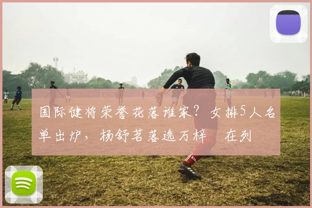国际健将荣誉花落谁家？女排5人名单出炉，杨舒茗落选万梓玥在列