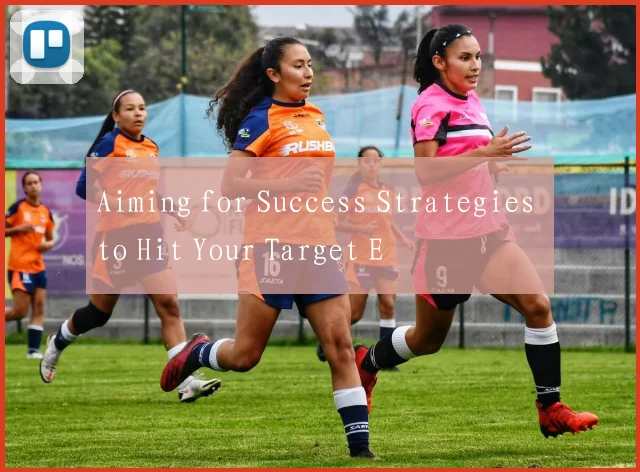 Aiming for Success Strategies to Hit Your Target E